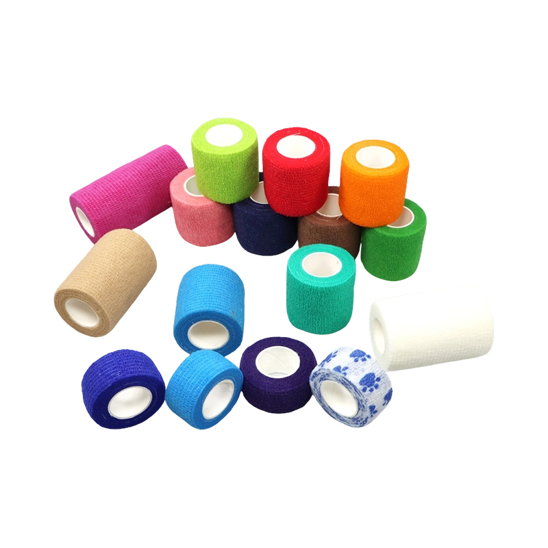 Envoltório de bandagem elástica autoadesiva de látex natural/sem látex (sem proteína)